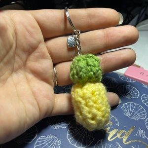 Pineapple Keychain